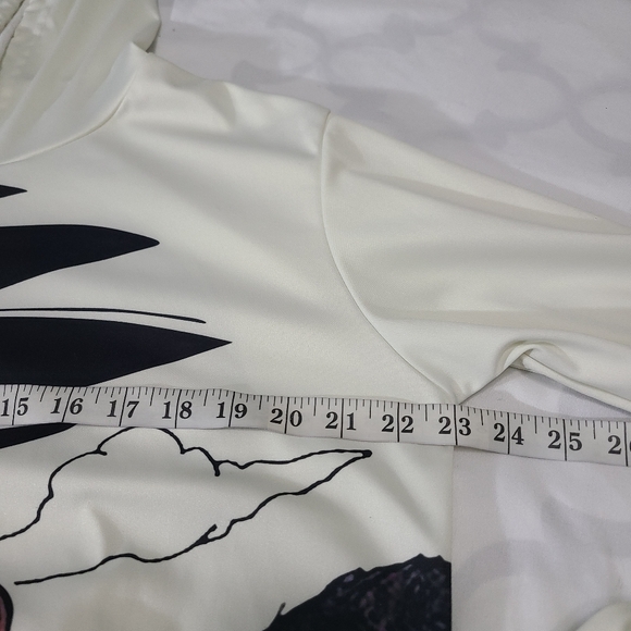 Anime: Dragon Ball‎ Z White Hoodie Goku Unisex Nimbus Long Sleeve Large - Picture 5 of 12